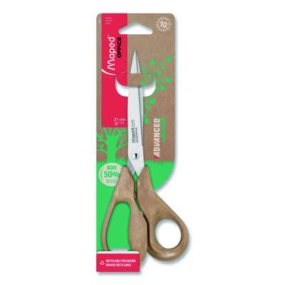 Maped Helix Advanced Wood Multipurpose Scissors, 8.25