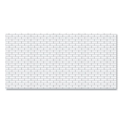 Pacon® Fadeless Paper Roll, 50 lb Bond Weight, 48 x 50 ft, White Subway Tile