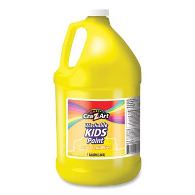 Cra-Z-Art® Washable Kids Paint, Yellow, 1 gal Bottle