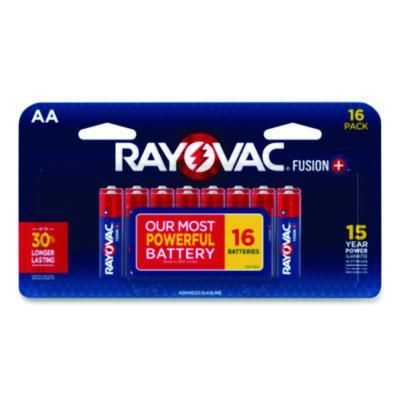 Rayovac® Fusion Performance, Alkaline AA Batteries, 16/Pack Rayovac® Fusion Performance, Alkaline AA Batteries, 16/Pack