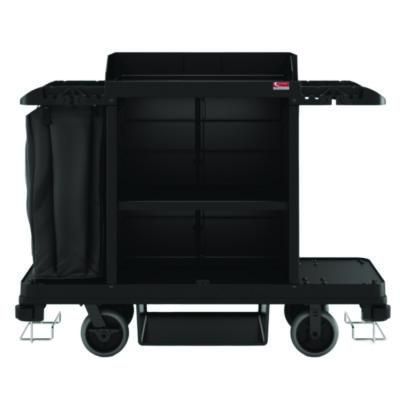 Suncast Commercial® Standard Housekeeping Cart, Plastic, 1 Shelf, 24