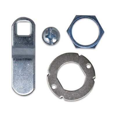 Rubbermaid® Commercial Replacement Lock and Keys for Housekeeping Carts, Silver