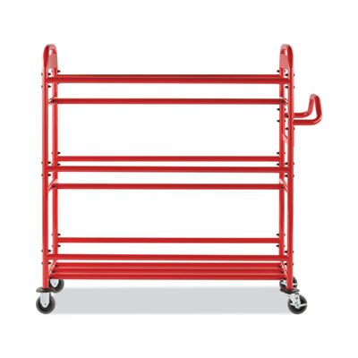 Rubbermaid® Commercial Tote Picking Cart, Metal, 3 Shelves, 450 lb Capacity, 57