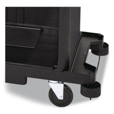 Rubbermaid® Commercial Bumper Kit, for Rubbermaid Commercial 2202527/2202581/2202585/2202587, Plastic, Black