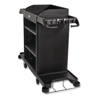 Rubbermaid® Commercial Bumper Kit, for Rubbermaid Commercial 2202527/2202581/2202585/2202587, Plastic, Black
