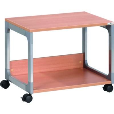 Durable® System 48 Multi-Function Trolley, Metal, 2 Shelves, 23.6 x 18.7 x 17, Beech