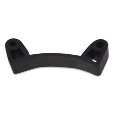 Rubbermaid® Commercial HYGEN™ Tool Grip Rack and Cap for HYGEN Microfiber Cleaning Carts, Black