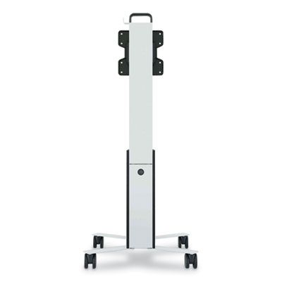 Durable® Mobile TV Cart COWORKSATION, Engineered Wood, 3 Shelves, Supports 40 lb, 22.5