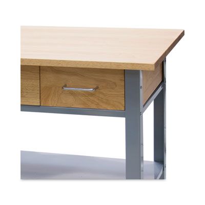 Vertiflex® Countertop Serving Cart, Wood, 3 Shelves, 3 Drawers, 35.5