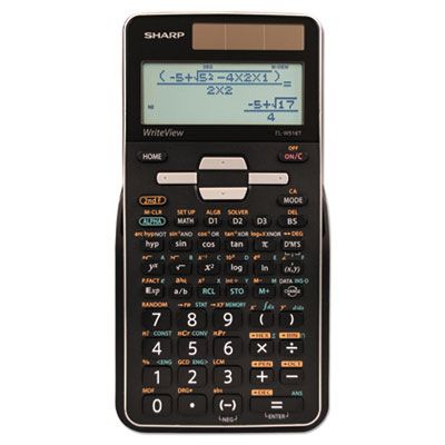 Sharp® EL-W516TBSL Scientific Calculator, 16-Digit LCD