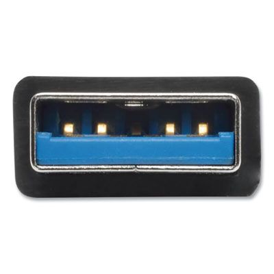 Tripp Lite by Eaton Ultra-Slim Portable USB 3.0 SuperSpeed Hub, 4 Ports, Black