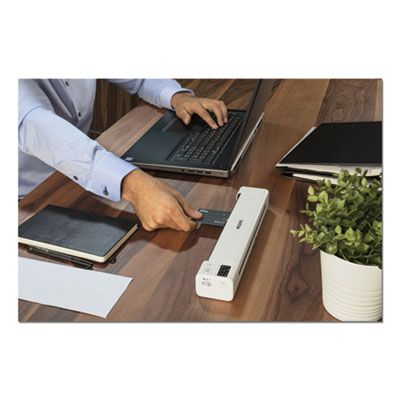 Brother DS940DW Duplex and Wireless Compact Mobile Document Scanner, 600 dpi Optical Resolution, 1-Sheet Duplex Auto Document Feeder