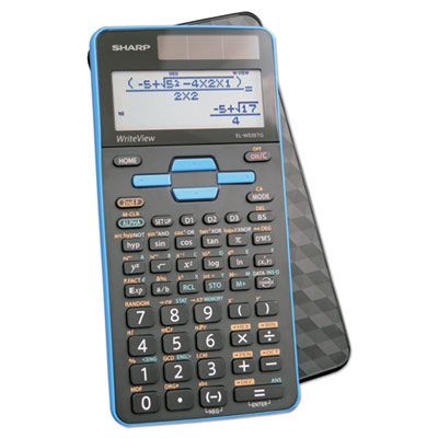 Sharp® EL-W535TGBBL Scientific Calculator, 16-Digit LCD