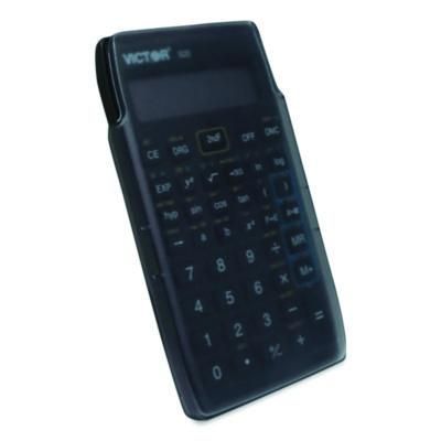 Victor® 920 Compact Scientific Calculator with Hinged Case, 10-Digit LCD