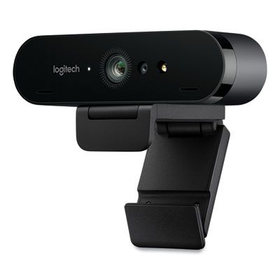 Logitech® BRIO Ultra HD Webcam, 1920 pixels x 1080 pixels, Black