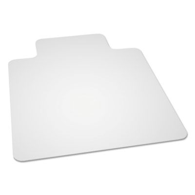 AbilityOne® 7220016568324, SKILCRAFT Biobased Chairmat for Hard Floors, Rectangular with Lip, 46" x 60", Clear