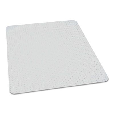 AbilityOne® 7220016568318, SKILCRAFT Biobased Chairmat for High Pile Carpeted Floors, Rectangular, 46" x 60", Clear