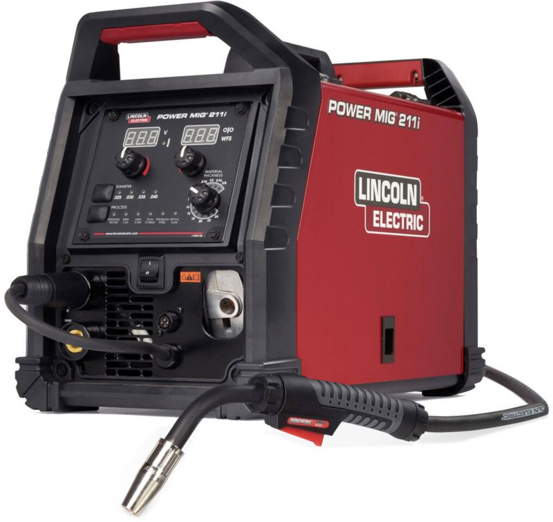 Lincoln Electric® POWER MIG® 211i Single Phase MIG Welder Power Source With 120 - 230 Input Voltage, 211 Amp Max Output Lincoln Electric® POWER MIG® 211i Single Phase MIG Welder Power Source With 120 - 230 Input Voltage, 211 Amp Max Output