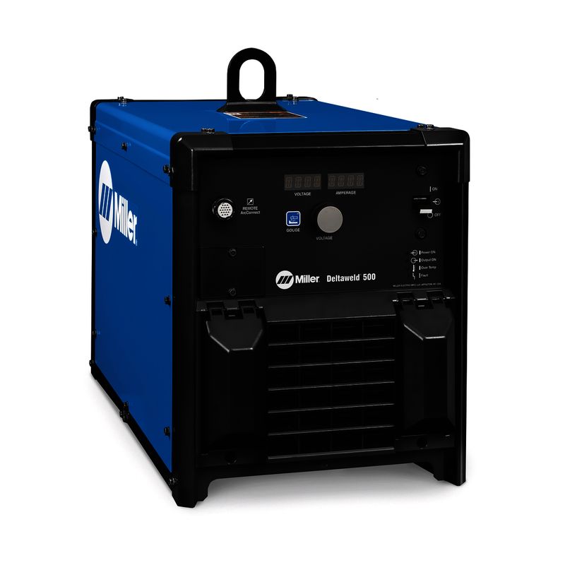Miller® Deltaweld® 500 3 Phase MIG Welder With 230 - 460 Input Voltage, 650 Amp Max Output, ArcConnect™, And Fan-On-Demand™ Cooling Miller® Deltaweld® 500 3 Phase MIG Welder With 230 - 460 Input Voltage, 650 Amp Max Output, ArcConnect™, And Fan-On-Demand™ Cooling
