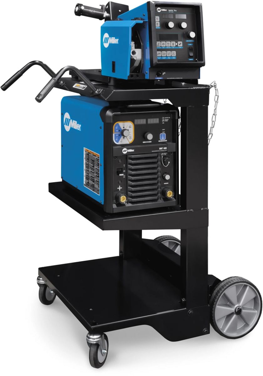Miller® XMT® 400 1 or 3 Phase CC/CV Multi-Process Welder With 208 - 480 Input Voltage, Accu-Pulse, Advanced Welding Processes, Auto-Line, HD MIG, RMD, Versa-Pulse, Wind Tunnel Technology And MIGRunner