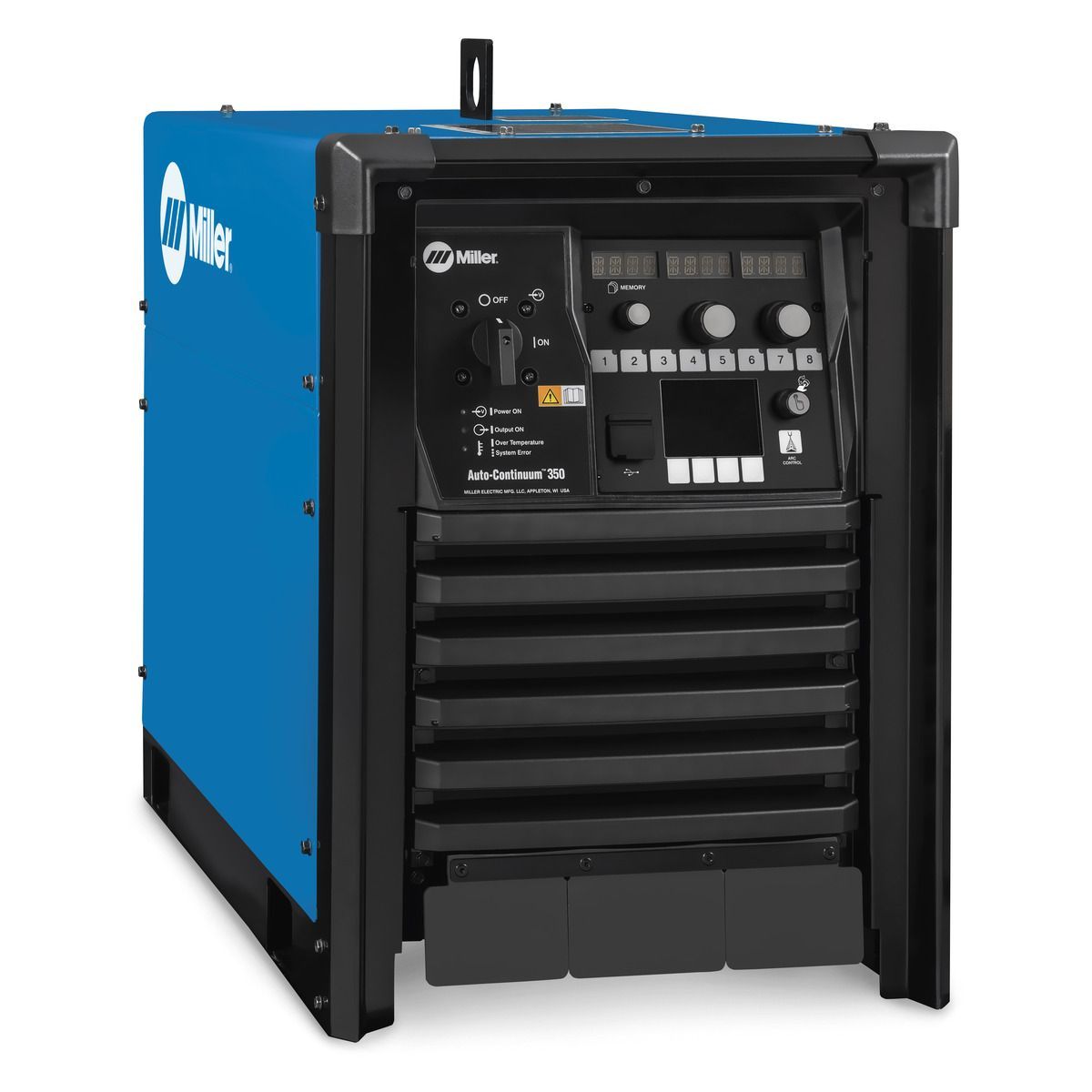 Miller® Auto-Continuum™ 350 3 Phase MIG Welder With 230 - 575 Input Voltage, 350 Amp Max Output, And Auto-Line Power Management