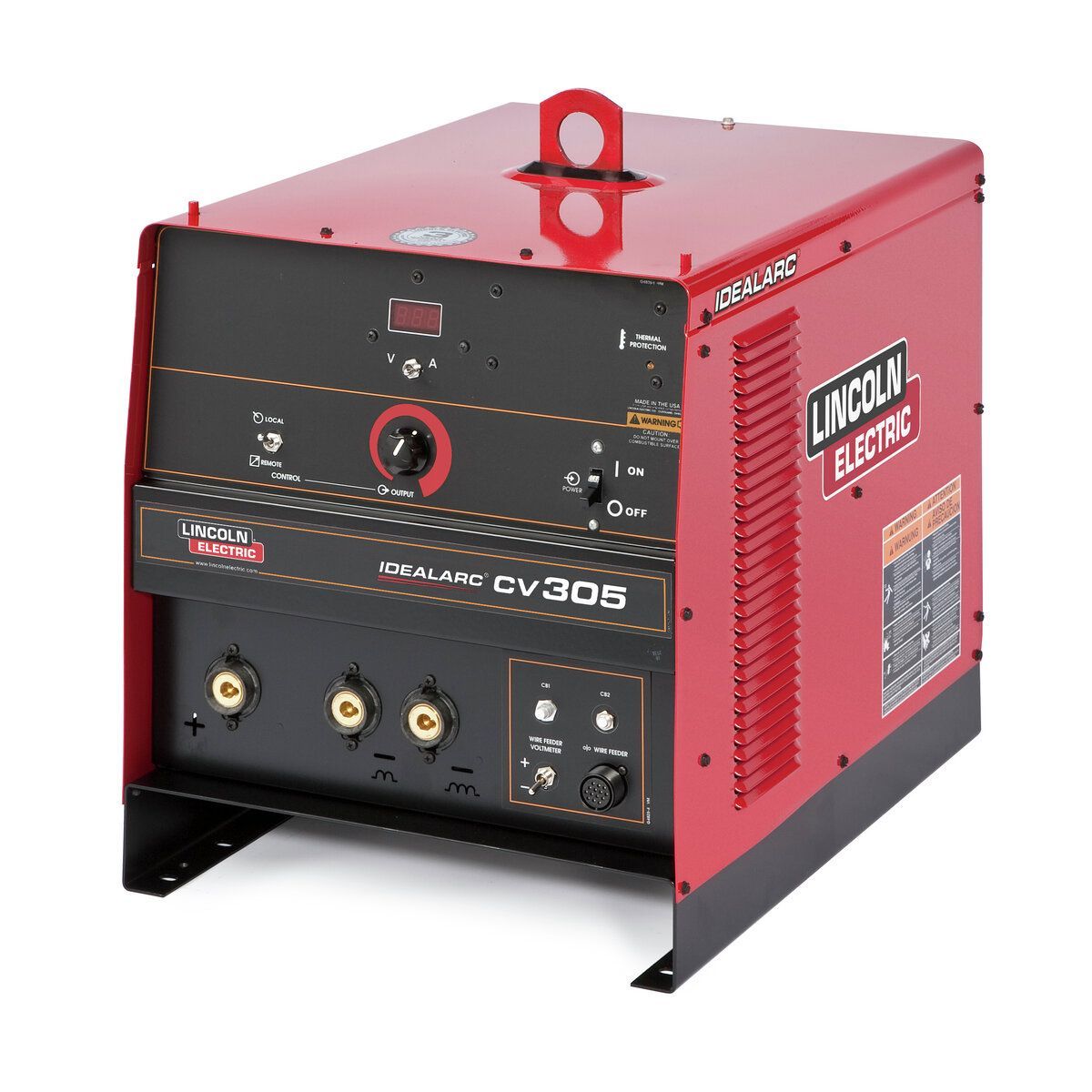 Lincoln Electric® Idealarc® CV305 3 Phase MIG Welder Power Source With 230 - 460 - 575 Input Voltage, 400 Amp Max Output, Twist Mate® Connection