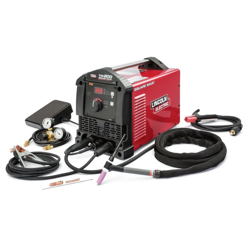 Lincoln Electric® Square Wave® TIG 200 TIG Welder With 120 - 230 Input Voltage, 200 Amp Max Output, Square Wave® Technology Lincoln Electric® Square Wave® TIG 200 TIG Welder With 120 - 230 Input Voltage, 200 Amp Max Output, Square Wave® Technology