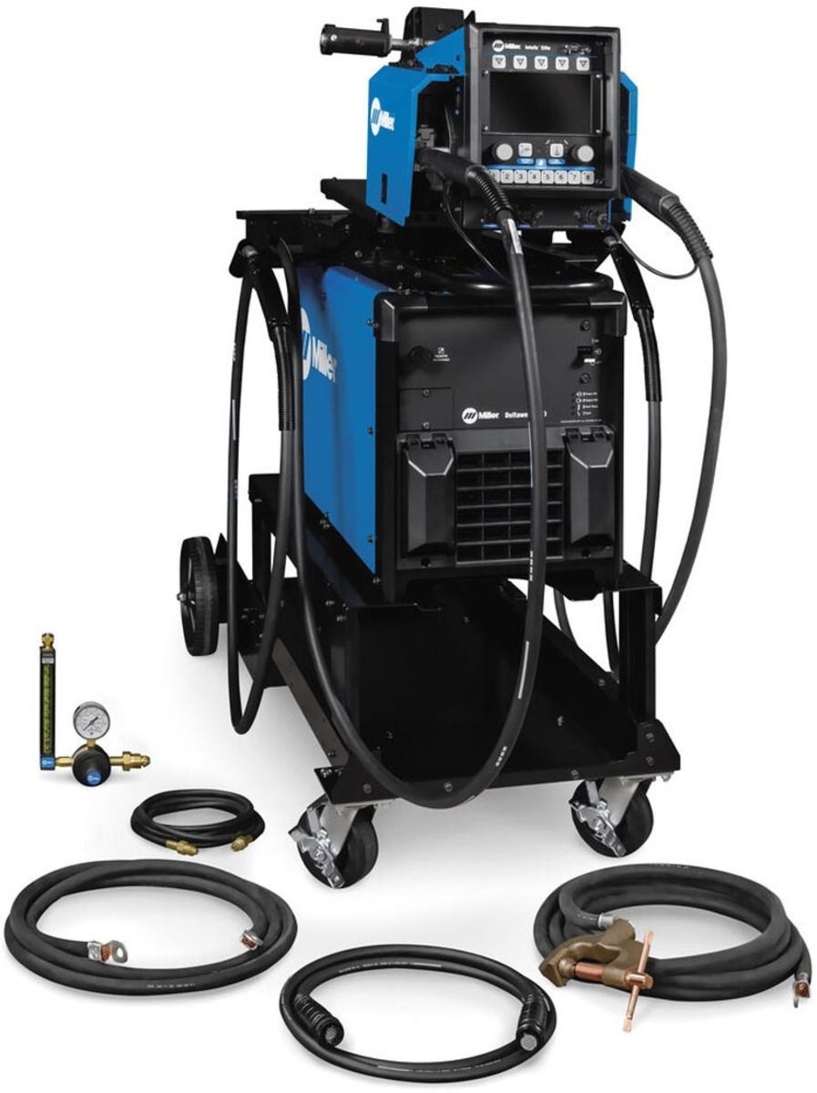 Miller® Deltaweld® 500/MIGRunner™ MIG Welder With 208 - 575V Input Voltage, With Intellx™ Elite Dual Feeder And Accessory Package