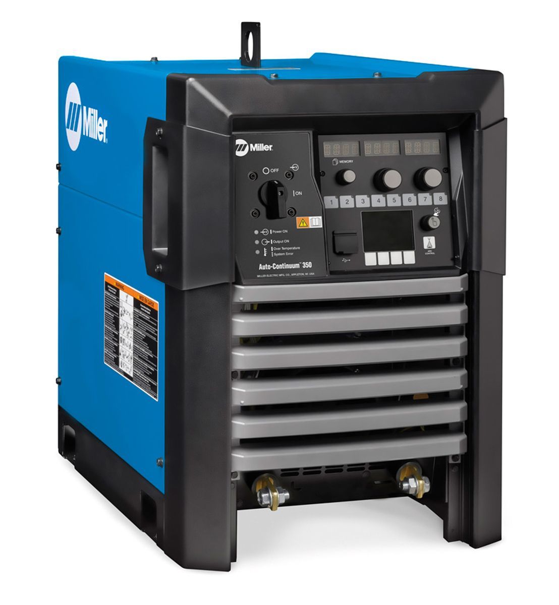 Miller® Auto-Continuum™ 350 3 Phase MIG Welder With 230 - 575 Input Voltage, 400 Amp Max Output