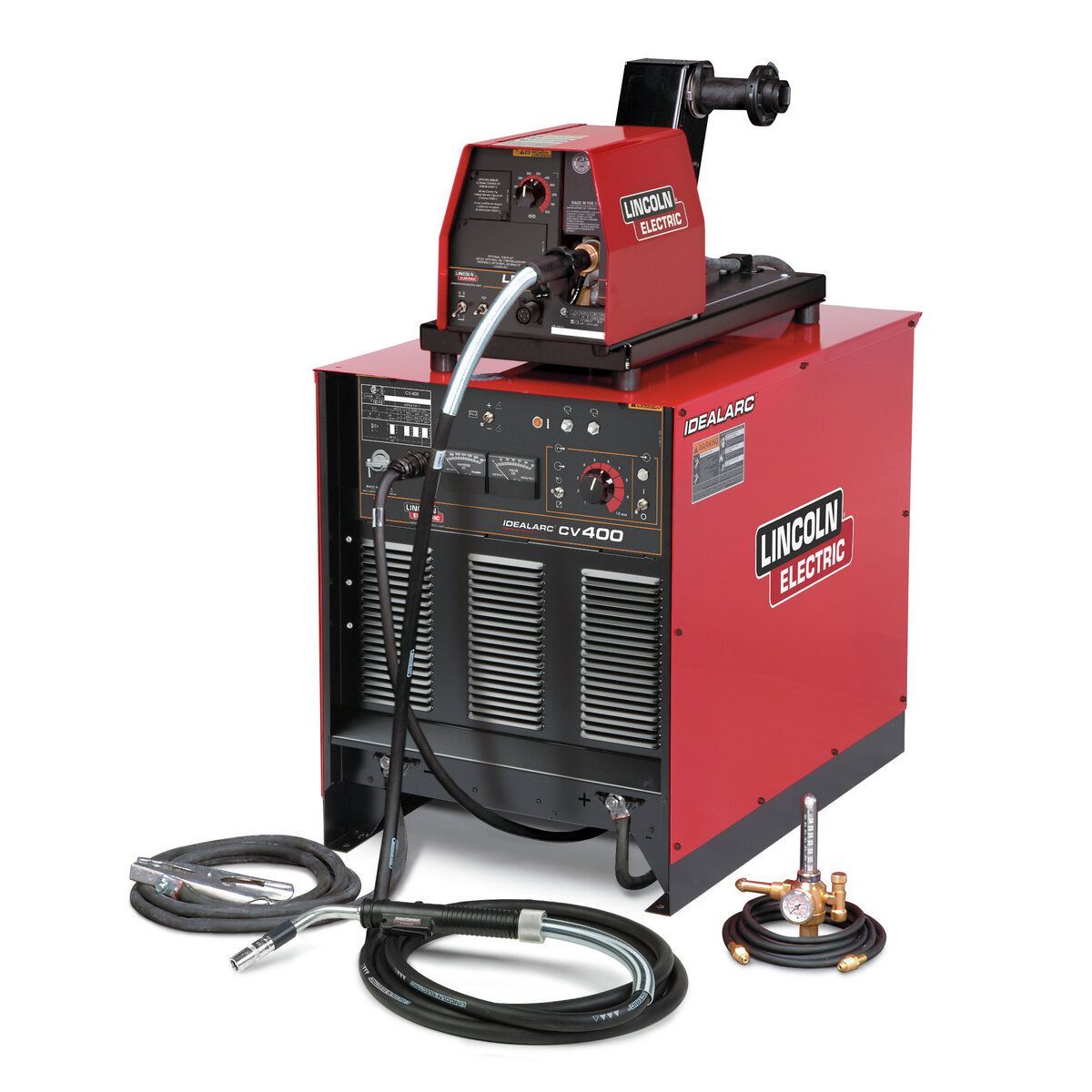 Lincoln Electric® Idealarc® CV400/LF-72 Ready-Pak® 3 Phase MIG Welder With 220 - 230 - 240 - 460 Input Voltage, 500 Amp Max Output And Accessory Package