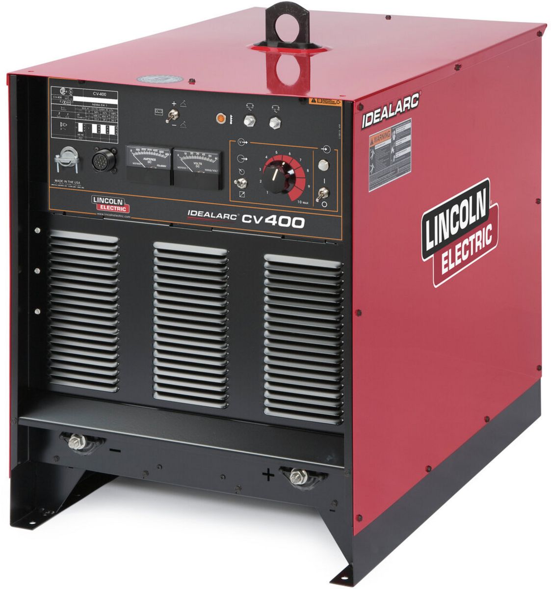 Lincoln Electric® Idealarc® CV400 3 Phase MIG Welder Power Source With 220 - 230 - 240 - 460 Input Voltage, 500 Amp Max Output
