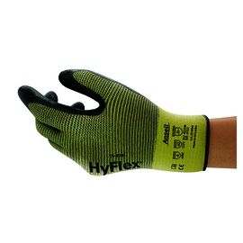 Ansell Size 10 HyFlex® 11-510 Nitrile Palm Coated Work Gloves With Kevlar®, Nylon And Lycra® Liner And Knit Wrist