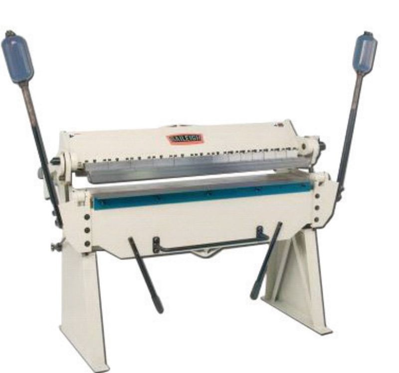 Baileigh Industrial® 48" 135° Bend Manual Box And Pan Brake With Stand