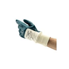 Ansell Size 10 ActivArmr® 47-400 Nitrile 3/4 Dip Coated Work Gloves With Interlock Cotton Liner And Knit Wrist