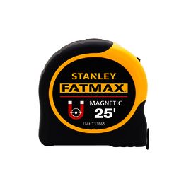 Stanley® FatMax® 1.25" X 25' Black And Yellow Magnetic Tape Measure