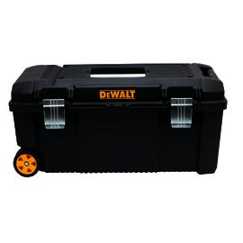 DEWALT® 28 DEWALT® 28" Yellow And Black Plastic Tool Box With Wheels And Carrying Handle