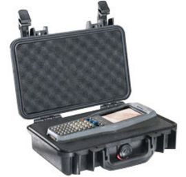 Pelican™ .12 cu ft Black Polypropylene Case Pelican™ .12 cu ft Black Polypropylene Case