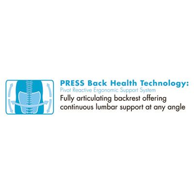 SertaPedic® Cosset Mid-Back Executive Chair, Supports Up to 275 lb, 18.5