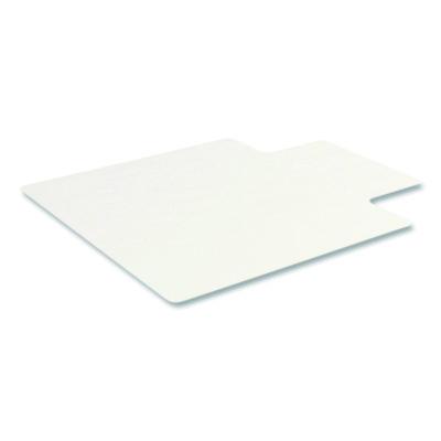 deflecto® OceanMat Hard Floor Chair Mat for Hard Floors, Rectangular with Lip, Straight Edges, 45