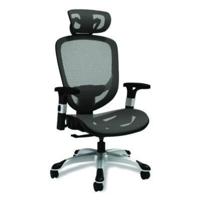 Alera® Alera Minerva Ergonomic Mesh Swivel Task Chair, Supports Up to 275lb, 17.24 to 20.98 Seat Height, Gray Seat/Back, Silver Base Alera® Alera Minerva Ergonomic Mesh Swivel Task Chair, Supports Up to 275lb, 17.24 to 20.98 Seat Height, Gray Seat/Back, Silver Base