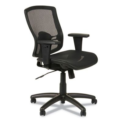 Alera® Alera Etros Series Suspension Mesh Mid-Back Synchro Tilt Chair, Supports Up to 275 lb, 15.74