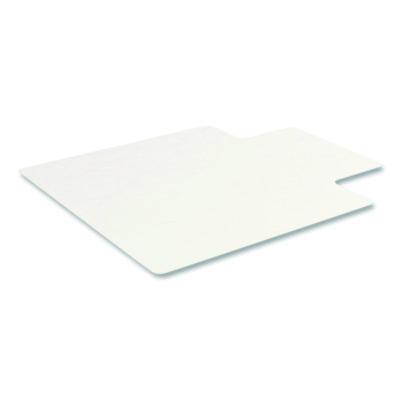 deflecto® OceanMat Hard Floor Chair Mat for Hard Floors, Rectangular with Lip, Straight Edges, 36