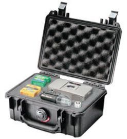 Pelican™ Protector® .06 cu ft Black Polypropylene Equipment Case Pelican™ Protector® .06 cu ft Black Polypropylene Equipment Case