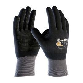 PIP Global Safety® 2X MaxiFlex® Endurance™ 15 Gauge Black Micro Foam Nitrile Full Coated Work Gloves With Lycra® And Nylon Liner And Knit Wrist PIP Global Safety® 2X MaxiFlex® Endurance™ 15 Gauge Black Micro Foam Nitrile Full Coated Work Gloves With Lycra® And Nylon Liner And Knit Wrist