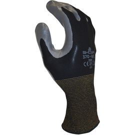 SHOWA™ Size 9 ATLAS® 13 Gauge Nitrile Palm Coated Work Gloves With Nylon Knit Liner And Knit Wrist