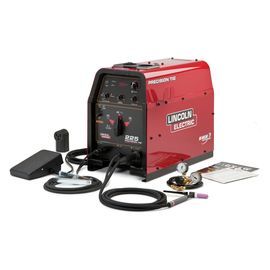 Lincoln Electric® Precision TIG® 225 TIG Welder With 208 - 230 Input Voltage, 230 Amp Max Output, AC Auto-Balance®/Micro-Start™ II Technology