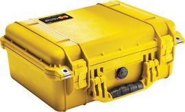 Pelican™ Protector® .52 cu ft Yellow Polypropylene Equipment Case Pelican™ Protector® .52 cu ft Yellow Polypropylene Equipment Case