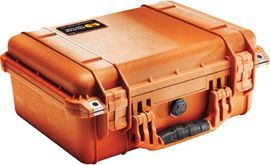 Pelican™ Protector® .52 cu ft Orange Polypropylene Equipment Case Pelican™ Protector® .52 cu ft Orange Polypropylene Equipment Case
