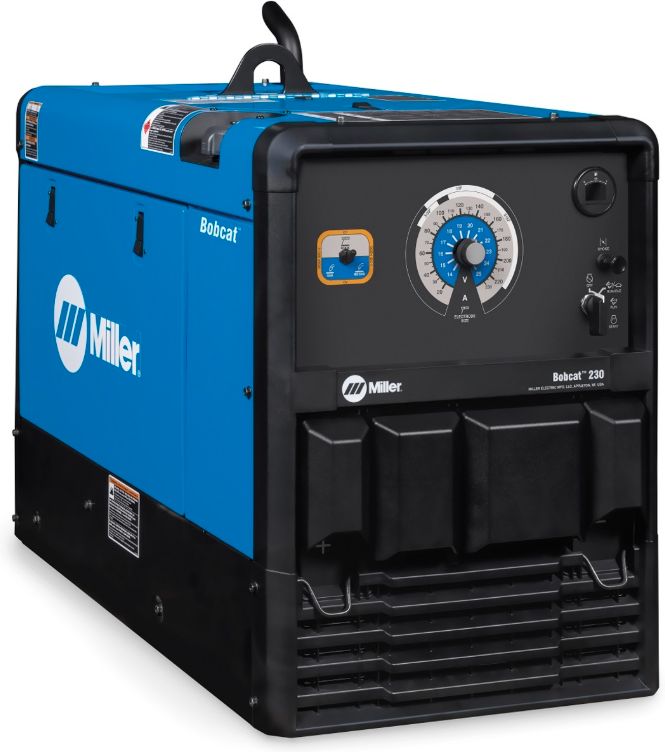 Miller® Bobcat™ 230 Engine Drive Welder With 23 hp Vanguard Gasoline Engine Miller® Bobcat™ 230 Engine Drive Welder With 23 hp Vanguard Gasoline Engine
