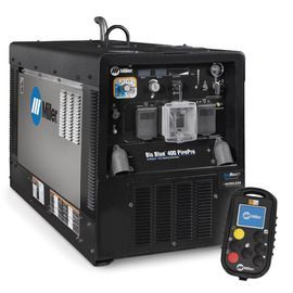 Miller® Big Blue® 400 PipePro® Engine Driven Welder With 24.7 hp Mitsubishi® Diesel Engine Miller® Big Blue® 400 PipePro® Engine Driven Welder With 24.7 hp Mitsubishi® Diesel Engine